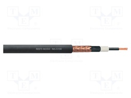 Wire: instrumental; 1x0.5mm2; stranded; Cu; black; PVC; -20÷65°C