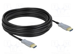 Cable; HDMI plug,both sides; HDMI 2.0,High Speed,optical; black