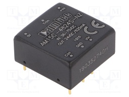 Converter: DC/DC; 15W; Uin: 36÷75V; 24VDC; Iout: 0.625A; 1"x1"; 15g