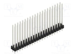 Connector: pin strips; pin header; male; PIN: 40; 2.54mm; THT; 2x20