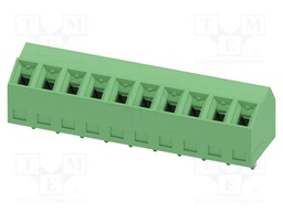 PCB terminal block, nominal current: 10 A, rated voltage (II