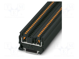 Splice terminal: rail; PT; 32A; 800V; push-in; PA; L: 35.3mm; W: 6.2mm