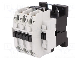 Contactor: 3-pole; NO x3; 230VAC; 30A; DIN,panel; CI 30; -30÷70°C