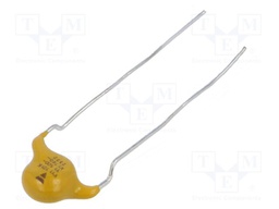Ceramic Suppression Capacitor, Y5S, Disc, 100 pF, VY1 Series, ± 10%, X1 / Y1, 760 V, 500 V