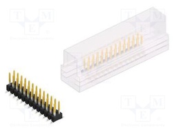 Connector: pin strips; pin header; male; PIN: 26; 2.54mm; SMT; 2x13