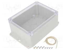 Enclosure: multipurpose; X: 125mm; Y: 165mm; Z: 75mm; Ritec; IP65