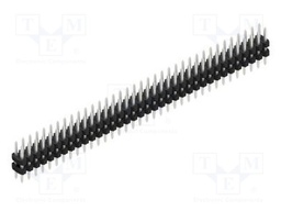 Connector: pin strips; pin header; male; PIN: 72; 2mm; THT; 2x36