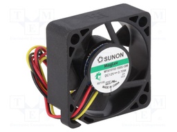 Fan: DC; axial; 12VDC; 30x30x10mm; 7.77m3/h; 20dBA; Vapo; Out: F type