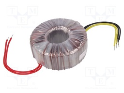 Transformer: toroidal; 200VA; 230VAC; 12V; 24V; 8.33A; 4.16A; 2.1kg