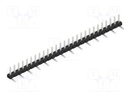 Connector: pin strips; pin header; male; PIN: 27; 2mm; SMT; 1x27