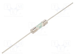 Fuse: fuse; ceramic; 16A; 250V; time-lag; 5x20mm; brass; axial