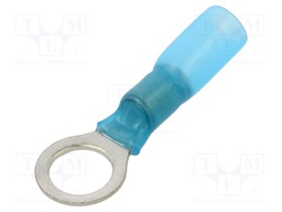 Tip: ring; M8; Ø: 8.4mm; 1.5÷2.5mm2; crimped; for cable; insulated