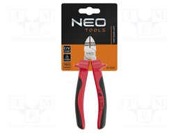Pliers; side,cutting,insulated; 160mm; Chrom-vanadium steel