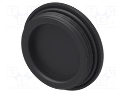 Stopper; polyamide; black; IP68; Entrelec; Gland: M40; 8mm