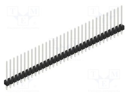 Connector: pin strips; pin header; male; PIN: 33; 2.54mm; THT; 1x33