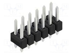 Connector: pin strips; pin header; male; PIN: 12; 2.54mm; THT; 2x6