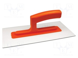Finishing trowel; L: 280mm; W: 140mm; Thk: 4mm