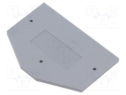 Separating plate; grey