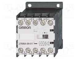 Contactor: 3-pole; NO x3; 415VAC; 9A; for DIN rail mounting; J7KNA