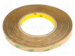 Tape: fixing; W: 12mm; L: 55m; D: 0.13mm; acrylic; transparent; 1951%