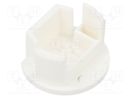 Cap for LED profiles; white; OLEK