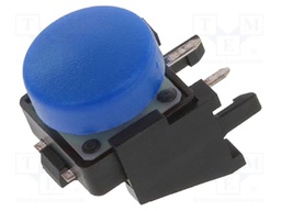 Microswitch TACT; SPST-NO; Pos: 2; 0.05A/12VDC; THT; none; 1.57N