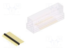 Connector: pin strips; pin header; male; PIN: 21; 1.27mm; SMT; 1x21