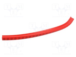 Markers for cables and wires; Label symbol: 2; 1.7÷3.5mm; H: 7mm