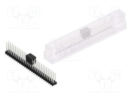 Connector: pin strips; pin header; male; PIN: 56; 2.54mm; SMT; 2x28