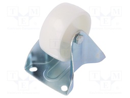 Transport wheel; Ø: 80mm; W: 35mm; H: 105mm; rigid; 150kg; -30÷80°C