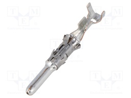 Contact; male; 0.5÷1mm2; 2.5mm System; tinned; crimped; for cable