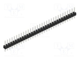 Connector: pin strips; pin header; male; PIN: 31; 2.54mm; THT; 1x31