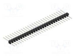 Connector: pin strips; pin header; male; PIN: 27; 2.54mm; SMT; 1x27