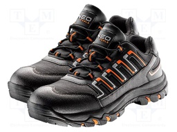 Shoes; Size: 47; black-orange; slip; Safety cat: OB SRA