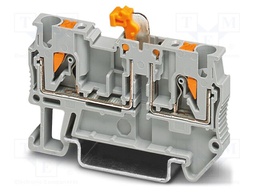 Splice terminal: rail; 20A; 400V; push-in; PA; L: 35.3mm; 0.14÷4mm2