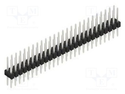 Connector: pin strips; pin header; male; PIN: 52; 2.54mm; THT; 2x26