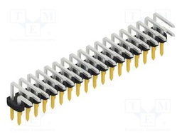 Connector: pin strips; pin header; male; PIN: 36; 2mm; THT; 2x18