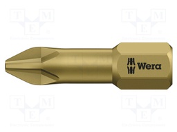 Screwdriver bit; Phillips; PH3; Overall len: 25mm; Torsion