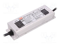 Power supply: switched-mode; LED; 96.12W; 54VDC; 48.6÷59.4VDC
