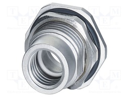 Enclosure for connectors: circular; nickel plated; Thread: M12x1