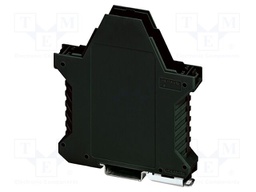 Enclosure base; black; UL94V-0; ME 17,5; for DIN rail mounting