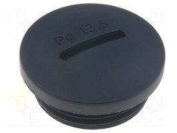 Stopper; PG13,5; Mat: polyamide; black