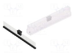 Connector: pin strips; pin header; male; PIN: 34; 2.54mm; SMT; 1x34