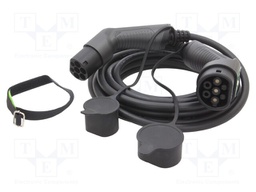 Cable; Type 2,both sides; 7m; single-phase; 32A; 230V; IP55; 7.2kW