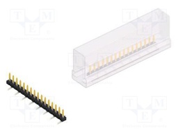 Connector: pin strips; pin header; male; PIN: 16; 2mm; SMT; 1x16