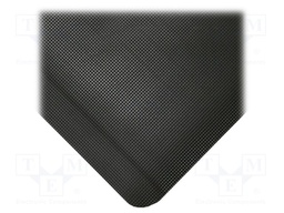 Anti fatigue mat; Width: 0.9m; L: 1.5m; Mat: foam,vinyl; Thk: 15mm