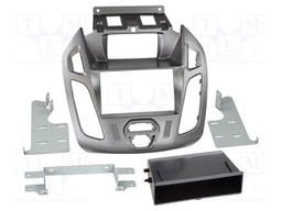 Radio frame; Ford; Ford Transit Connect 2013->2018; silver