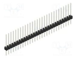 Connector: pin strips; pin header; male; PIN: 28; 2.54mm; THT; 1x28