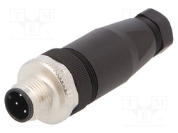 Plug; M12; PIN: 4; male; A code-DeviceNet / CANopen; for cable