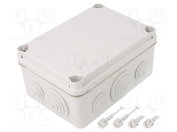 Enclosure: junction box; X: 119mm; Y: 164mm; Z: 79mm